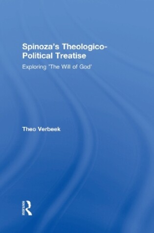 Cover of Spinoza's Theologico-Political Treatise