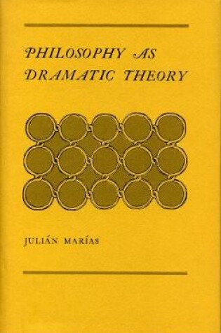 Cover of Philosophy as Dramatic Theory