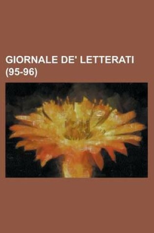 Cover of Giornale de' Letterati (95-96)