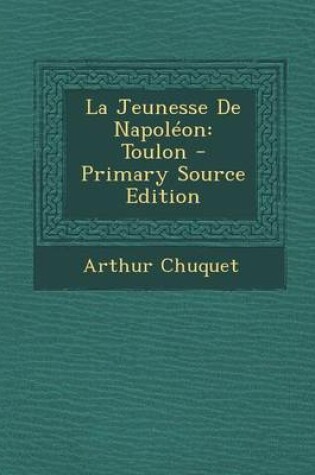 Cover of La Jeunesse de Napoleon