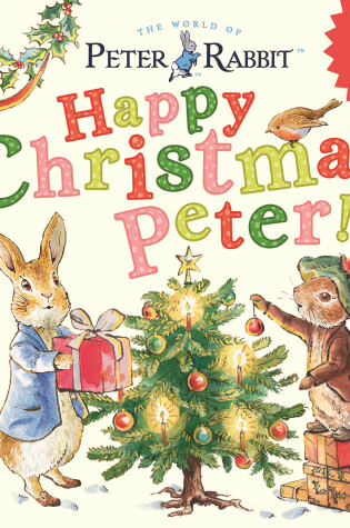 Cover of Peter Rabbit: Happy Christmas Peter