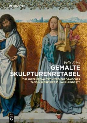 Book cover for Gemalte Skulpturenretabel