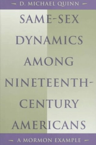 Cover of Same-Sex Dynamics among Ninet CB