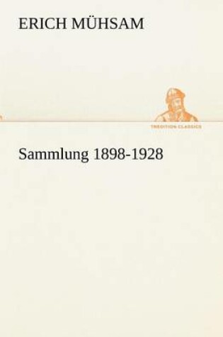 Cover of Sammlung 1898-1928