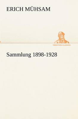 Book cover for Sammlung 1898-1928