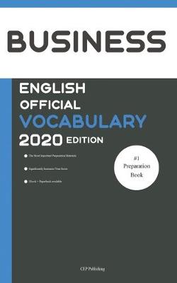 Book cover for Business English Official Vocabulary 2020 Edition