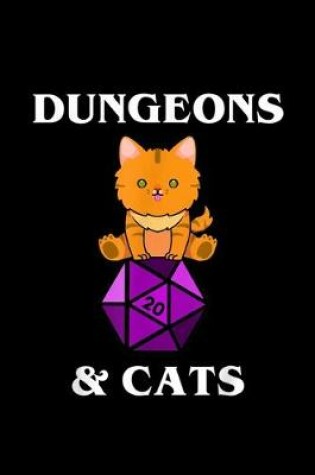 Cover of Dungeons and Cats Notebook