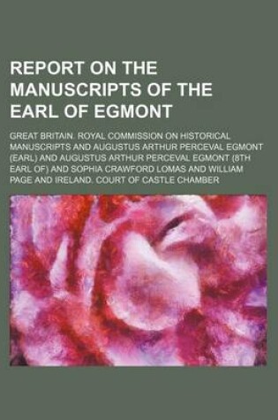 Cover of Report on the Manuscripts of the Earl of Egmont (Volume 1, PT. 1)