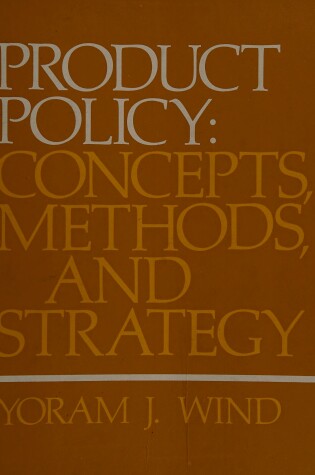 Cover of Product Policy