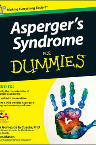 Cover of Asperger's Syndrome For Dummies