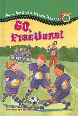 Book cover for Go, Fractions!