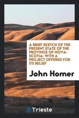 Book cover for A Brief Sketch of the Present State of the Province of Nova-Scotia