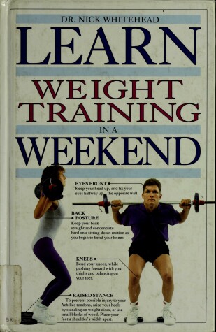 Book cover for Learn Weight Training in a Weekend