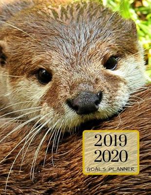 Book cover for 2019 2020 Sea Otters 15 Months Daily Planner