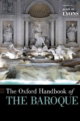 Cover of The Oxford Handbook of the Baroque