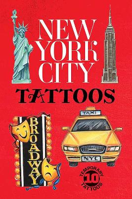 Cover of New York City: 10 Temporary Tattoos