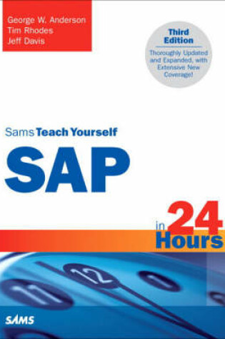 Cover of Sams Teach Yourself SAP in 24 Hours