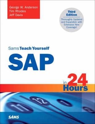 Book cover for Sams Teach Yourself SAP in 24 Hours