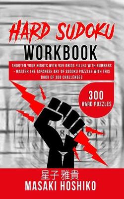 Book cover for Hard Sudoku Workbook