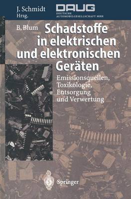 Cover of Schadstoffe in Elektrischen Und Elektronischen Geraten