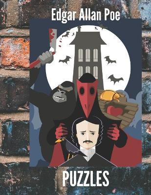 Book cover for Edgar Allan Poe Puzzles