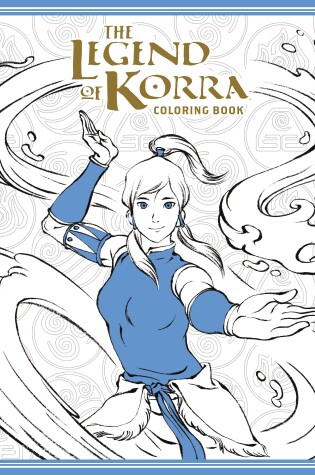 Cover of The Legend of Korra Coloring Book