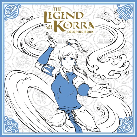 Cover of The Legend of Korra Coloring Book