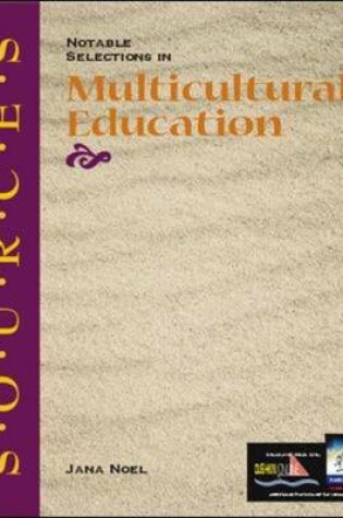 Cover of Sources: Notable Selections in Multicultural Education