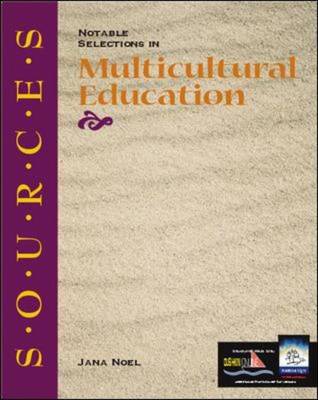 Cover of Sources: Notable Selections in Multicultural Education