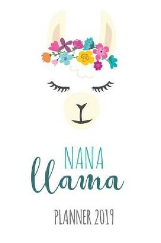 Cover of Nana Llama Planner 2019
