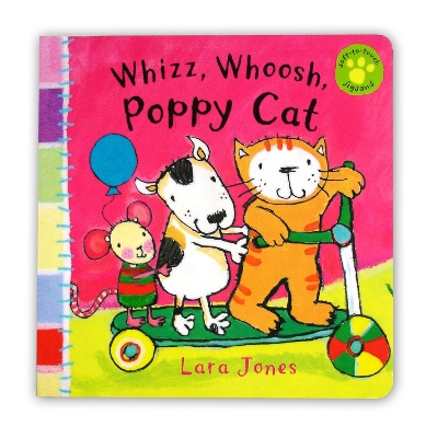 Book cover for Whizz, Whoosh, Poppy Cat