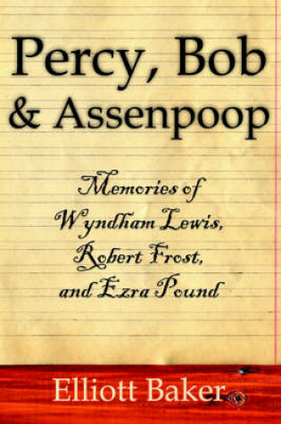 Cover of Percy, Bob and Assenpoop