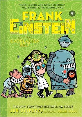 Book cover for Frank Einstein and the Evoblaster Belt