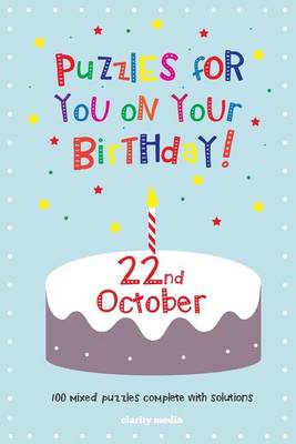 Book cover for Puzzles for you on your Birthday - 22nd October