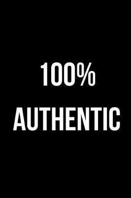 Book cover for 100% Authentic