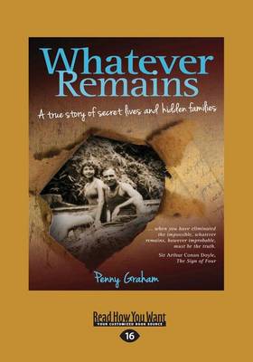 Book cover for Whatever Remains