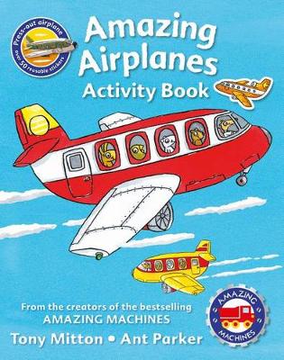 Book cover for Amazing Machines Amazing Airplanes Activity Book