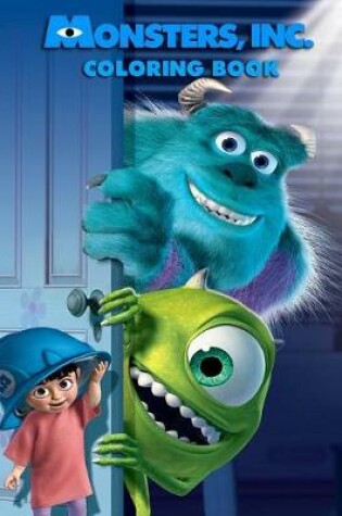 Cover of Monsters, Inc. Coloring Book