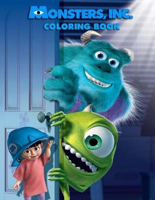 Book cover for Monsters, Inc. Coloring Book