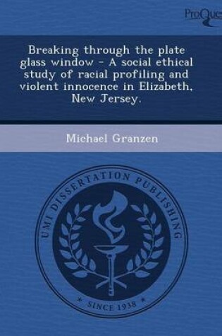 Cover of Breaking Through the Plate Glass Window - A Social Ethical Study of Racial Profiling and Violent Innocence in Elizabeth