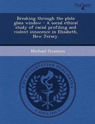 Book cover for Breaking Through the Plate Glass Window - A Social Ethical Study of Racial Profiling and Violent Innocence in Elizabeth