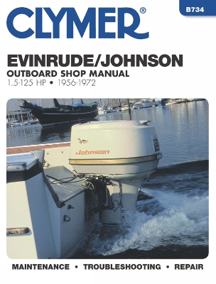 Book cover for Evinrude/Johnson Outboard Shop Manual 1.5-125 Hp Ob 56-72