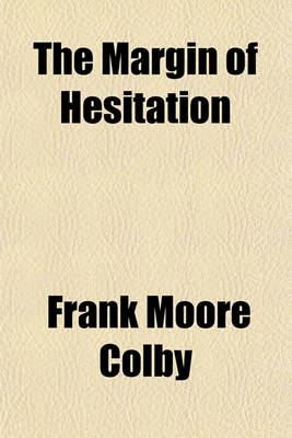 Book cover for The Margin of Hesitation