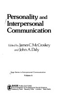 Book cover for Personality and Interpersonal Communication