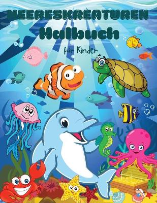 Book cover for Meerestiere Malbuch f�r Kinder