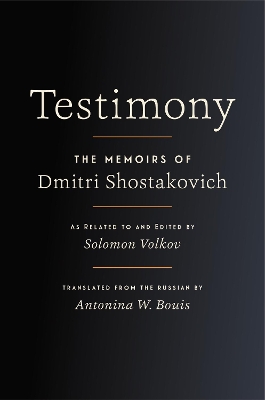 Book cover for Testimony