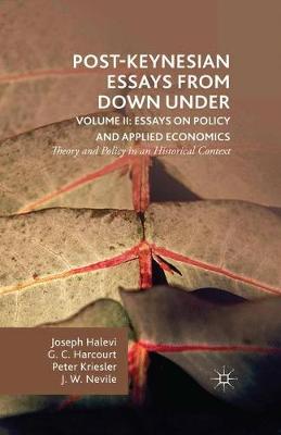 Book cover for Post-Keynesian Essays from Down Under Volume II: Essays on Policy and Applied Economics