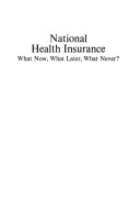 Cover of National Health Insurance