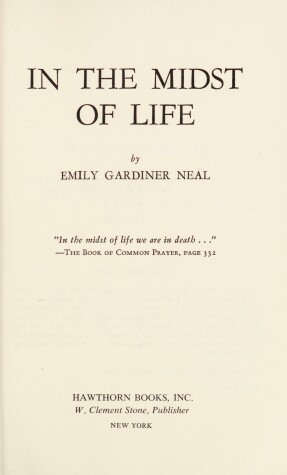 Book cover for In the Midst of Life