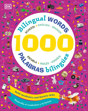 Book cover for 1000 More Bilingual Words / Palabras bilingües